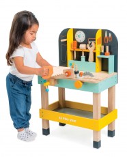 TV475-Alexs-Work-Bench-Lifestyle-Girl-(2)-Le-Toy-Van-dreveny-ponk-pro-deti-mala-holcicka